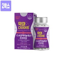 프리미엄 CLA 공액리놀렌산 악마다이어트 독일산 홍화씨유 추출물 불포화지방산 체지방감소 기초대사량 증가 남자 여자 효능 식약처인증 기능성 건강기능식품 추천, 2개, 60정