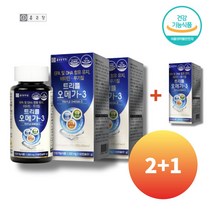 건강하게_ 종근당 건강 트리플 오메가3 멀티비타민 미네랄 EPA DHA, 3박스