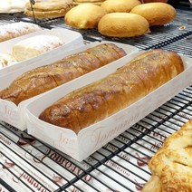 천운패키지 피자바게트 긴빵트레이 1묶음, 100개