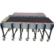 무동력 자바라 컨베어 폴딩 지그 롤러 로라 물류 공장, 폭 60cm(기본 길이 1미터)