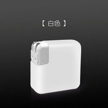 가전제품 전자기기 맥북 충전기 보호 슬리브 노트북 전원 어댑터 실리콘 29 30 60 61 67 5 87 96 140w 충격 방지 케이스, [03] 67-61-60W, 02 White_03 67-61-60W