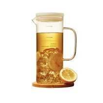 아트웨어 내츄럴 내열 유리 물병, 1.3L, 10개