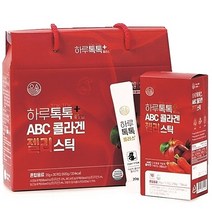 하루톡톡 ABC 저분자 피쉬 콜라겐 젤리스틱 20g 30개