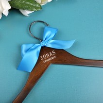 보부상민호 라탄빨래바구니 세탁물보관함신부 들러리 맞춤 레이저 각인 옷걸이 이름 시간 나무 하녀 명예, 03 A0001