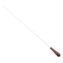핫 마호가니 배턴 나무 손잡이 섬유 막대 음악 감독 피아노 명령 도체 배 리듬 도구 39cm, [01] Wood color