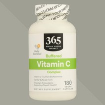 365홀푸드마켓 중성비타민C 비타민씨 메가도스 500mg 180베지캡슐 칼슘 함유, 1개, 기본
