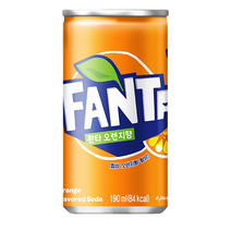 [코카콜라음료] 환타 오렌지 190ml x, 120개