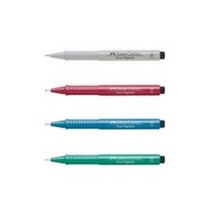 파버카스텔 에코피그먼트 라이너 펜 4색 낱색 0.05mm-0.8m, 1개, 블루 0.3