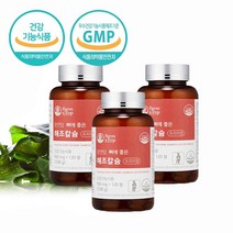 여성 임산부 칼슘제 프리미엄 해조 칼슘 영양제 고함량 칼슘제 700 mg 칼슘 보충제 칼슘부족 예방 남성 칼슘제 청소년 어르신 알약 뼈 치아 잇몸건강 (유통기한23.03.12), 3 (달분)