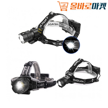 KC 인증 전파 인증 최고사양 최고발광력 7200루멘 WHP100 헤드랜턴, D98헤드랜턴