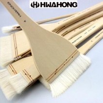 화홍 100 양모붓 배경붓 빽붓 낱개 / 옵션선택, 6호