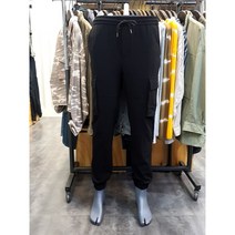 B225Z5245P_버커루 남성 T/R 카고 조거 밴딩 팬츠