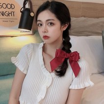 고급 로맨틱 반묶음 큰 왕 리본 헤어핀 어 머리핀 우아한 헤어 액세서리
