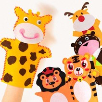 펠트손인형 만들기 재료 미술 초등학교 교구 취미 diy 어린이 키트, 젖소