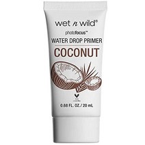 Wet n Wild 포토포커스 워터 드롭 프라이머 - 592A 코코넛 드림민 20.1ml (7.8온스) (1팩), Coconut Dreamin