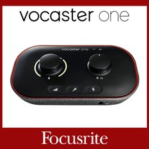 Focusrite Vocaster one 포커스라이트 팟캐스트 스티리머 오디오 인터페이스 오인페