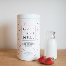 그리밀 단백질쉐이크 다이어트 식사대용 딸기라떼맛