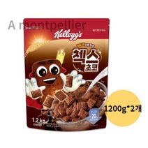 켈로그 오곡으로 만든 첵스 초코 시리얼, 2400g, 30개