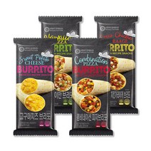 BURRITO 멕시코 대표간식 브리또 4종 알뜰세트(종류별 2팩씩), 8개입, 125g