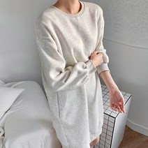 봉시스터즈 기모코스롱원피스 맨투맨원피스 롱맨투맨 롱원피스 캐쥬얼원피스 긴팔원피스 겨울원피스