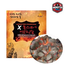 몬스터 캠핑 바베큐용 브리켓 5Kg X1박스
