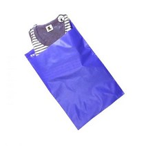 VGK139739HDPE 실속형 택배봉투 38X48cm+4cm 300장 보라0.07mm, 1개