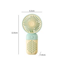 샤오미선풍기5세대 무선 캠핑 높이조절 탁상용 Xiaomi휴대용 미니 팬 USB 충전식 소형 선풍기 학생 포켓 휴대용 에어컨, [02] Yellow