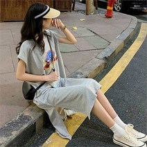 리더스 리더스 민소매 롱롱원피스 나시원피스 데일리코디 코튼롱원피스 (5313037)