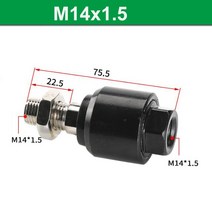 플로팅 조인트공압 실린더 액세서리 플로트 볼 밸브 조인트 FD M3/M4/M5/M6/M8/M10/M12/M16/M18/M20, 09 M14X1.5