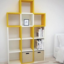 원룸책장 책장수납함 거실서재 더크린 DIY 1 크로스 좁은 오픈 아이방, 블랙