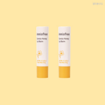 이니스프리 유채꿀립밤 촉촉 립밤 3.5g 2개, 이니스프리 유채꿀 립밤 3.5g 2개