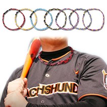 패브릭 스포츠 목걸이 야구용품 운동목걸이 사회인야구목걸이 헬스목걸이, 랜덤