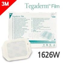3M 테가덤 1626W 25매 방수밴드 드레싱밴드 멸균밴드, 1개