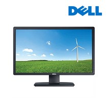 Dell 24인치 P2412H 16:9 LED RGB DVI 틸트 피벗 높낮이 좌우 사무용 중고 모니터, 양호