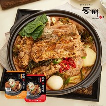 통뼈감자탕 부산 20년 전통의 맛 그대로 감자탕 4팩 4KG, 칼칼한맛 4팩, 4개