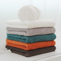 클라우망 미니바스 타월 260g 40수 코마사, 화이트, 5개