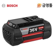 보쉬 리튬이온배터리 GBA36V 6.0AH 잔량표시 GBH36V-LI PLUS호환용 보쉬밧데리, 1개