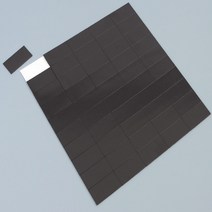 전단지 인쇄물 부착 조각 고무 자석 판 30X10MM 75P, 30 x 15mm (50P)