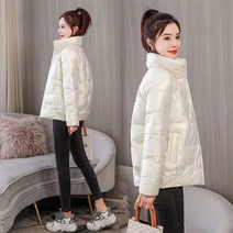 Momolatti 여성용 동계 두껍게 하다 헤비 덕다운 자켓