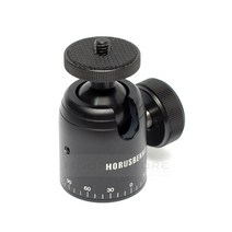 Ho TM-BH2 메탈 미니 볼헤드/풀메탈 초소형 헤드/지지하중2.5kg - 소형 삼각대/고릴라포드/모노포드에 적합
