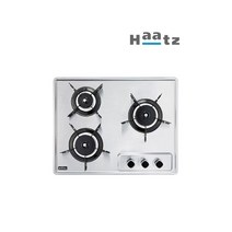 하츠 3구 가스쿡탑 / 빌트인 / 독립형 그레이트 / GC-3608SDBH, LPG(일반가스통)