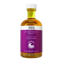 REN Clean Skincare Moroccan Rose Otto Bath Oil 3.7 Fl Oz, 1개
