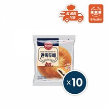 [기린이네 빵집] 만족두배 단팥빵 (95g 10봉), 단품