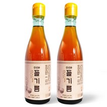 시장쏙 전연화 들기름, 2개, 300ml