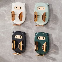 전동 칫솔꽂이 칫솔걸이 칫솔 홀더 거치대, 그린