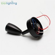 침대 독서 등 LED 간접 조명 빈티지 부착 인테리어 벽등 dc12volt rv 보트 led 트럭 캠핑카 요트 오두막 옆 벽 램프 캠퍼 밴 캐러밴 보트 rv, 검은 막대, 3000K 따뜻한 흰색