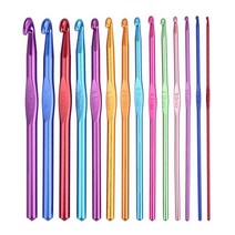 코바늘 레이스 뜨기 티코스터 가방 파우치 모자 12pcs 1pcs 금속나무플라스틱 핸들 크로 셰 뜨개질 후크 뜨개질 바늘 세트 크로 셰 뜨개질 바늘 도구 스웨터 뜨개질 diy, 12pcs-금속