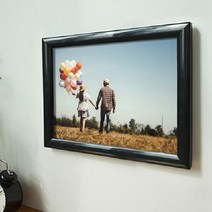 벽고정용 프레임 개폐식 스냅액자 전면개폐형액자 개폐형액자, 은색-A4