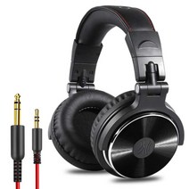 OneOdio 스튜디오 DJ 헤드폰 HIFI사운드 스탠다드모델 프로모델 고퀄리티 HIFI 사운드 헤드셋, Studio DJ, 스탠다드 블랙