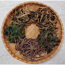 지리산 건조 말린 나물 건 고사리 취나물 미역취 장녹 뽕잎 다래순 파프리카잎 쑥부쟁이 아주까리(피마자)잎 100g, 1개, 건아주까리(피마자)잎 100g